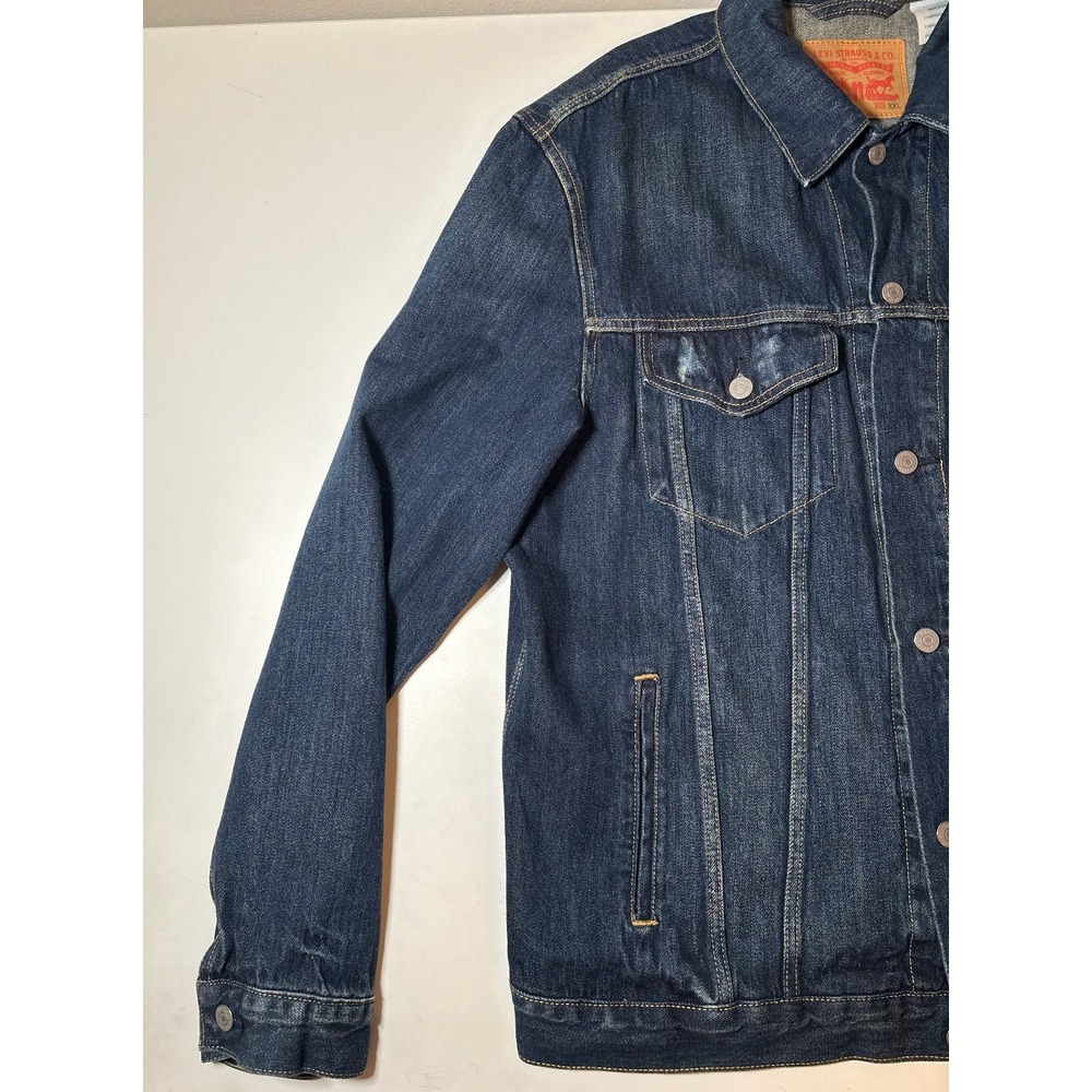 Levis's Men's Classic Denim Trucker Jacket | 2XL - Picture 7 of 9